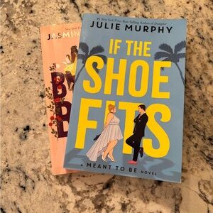 A meant to be novel series if the shoe fits by the book paperback bundle lot